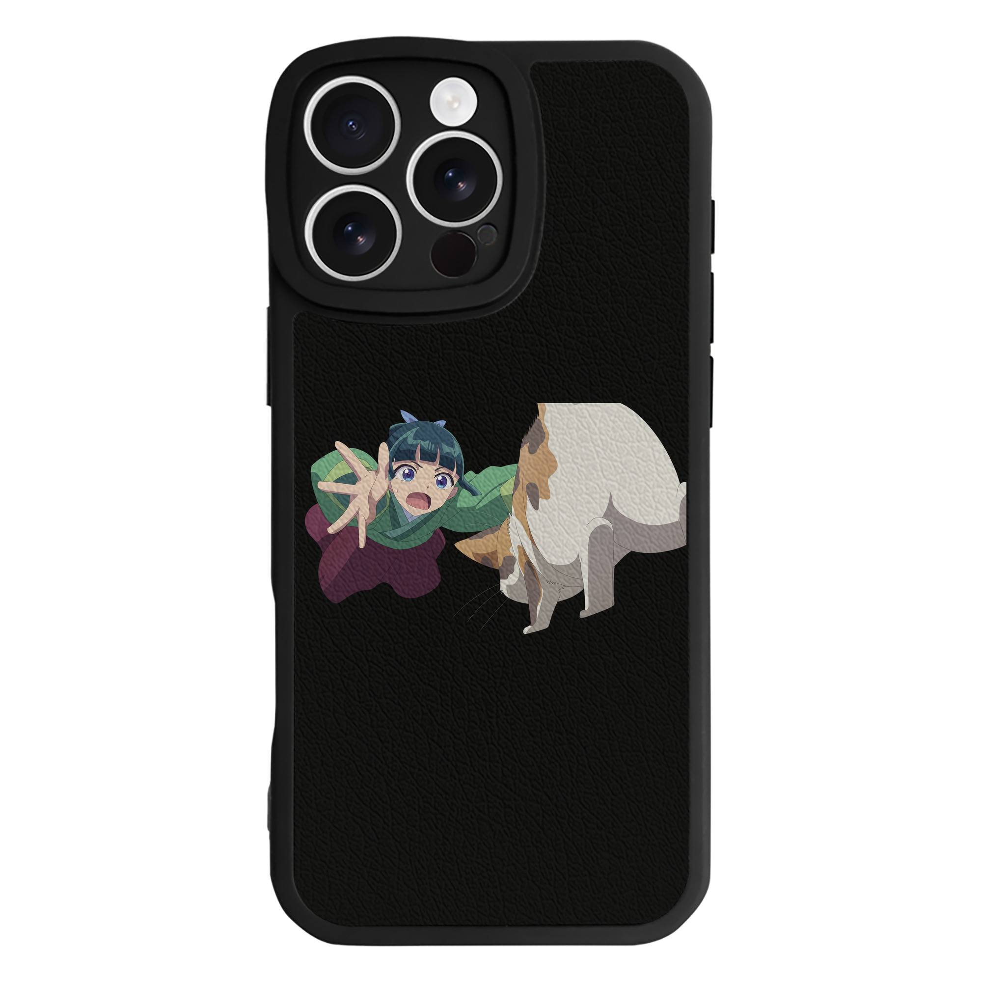 薬屋のひとりごと The Apothecary Diaries 【iPhone 16シリーズ対応】シリコンスマホケース（レザー調） 材質：シリコン